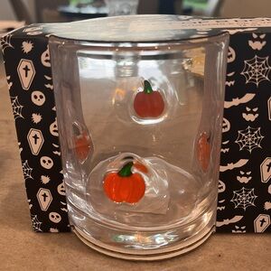 Set of 2 double old fashioned glasses. New with tags.